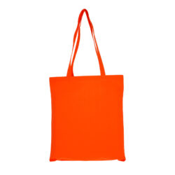 Oranzi värvi riidest kott, 38x42 cm