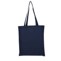 Dark blue colour cotton bag, 38x42 cm