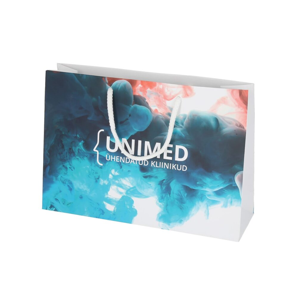 Eritellimusel valmistatud paberkott