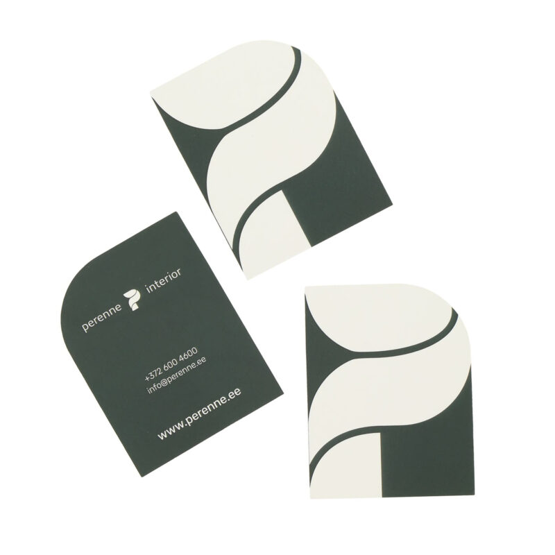 Special shaped business cards