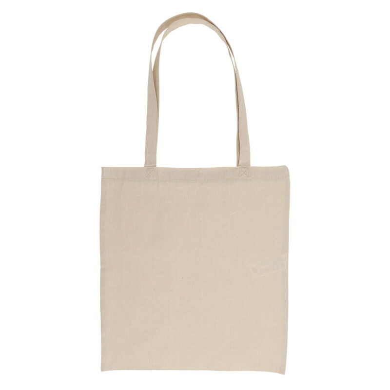Beige recycled cotton bag
