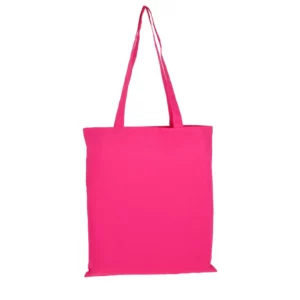 Fuksia värvi riidest kott 38x42 cm