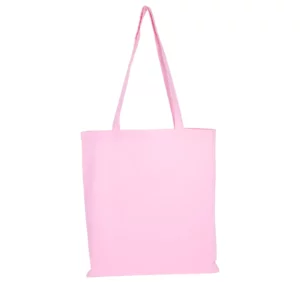 Heleroosa riidest kott 38x42 cm