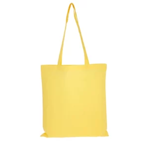 Kollane riidest kott 38x42 cm
