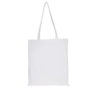 Valge riidest kott 38x42 cm