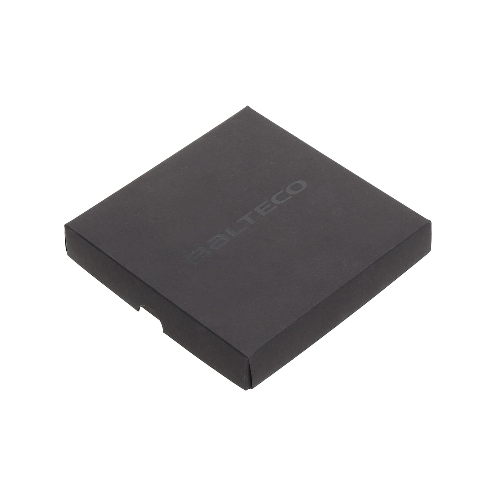 Musta värvi kartongist kinkekarp kaanega - Image 3